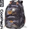 2022 Cool Pack Spiner Termic Ученическа раница Badges B'Black C01152 2022 Cool Pack Spiner Termic Ученическа раница Badges B'Black C01152